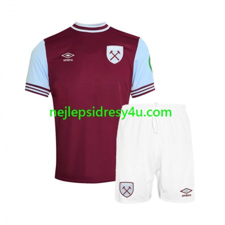 Fotbalový Dres West Ham United Dětské Domácí 2024/25
